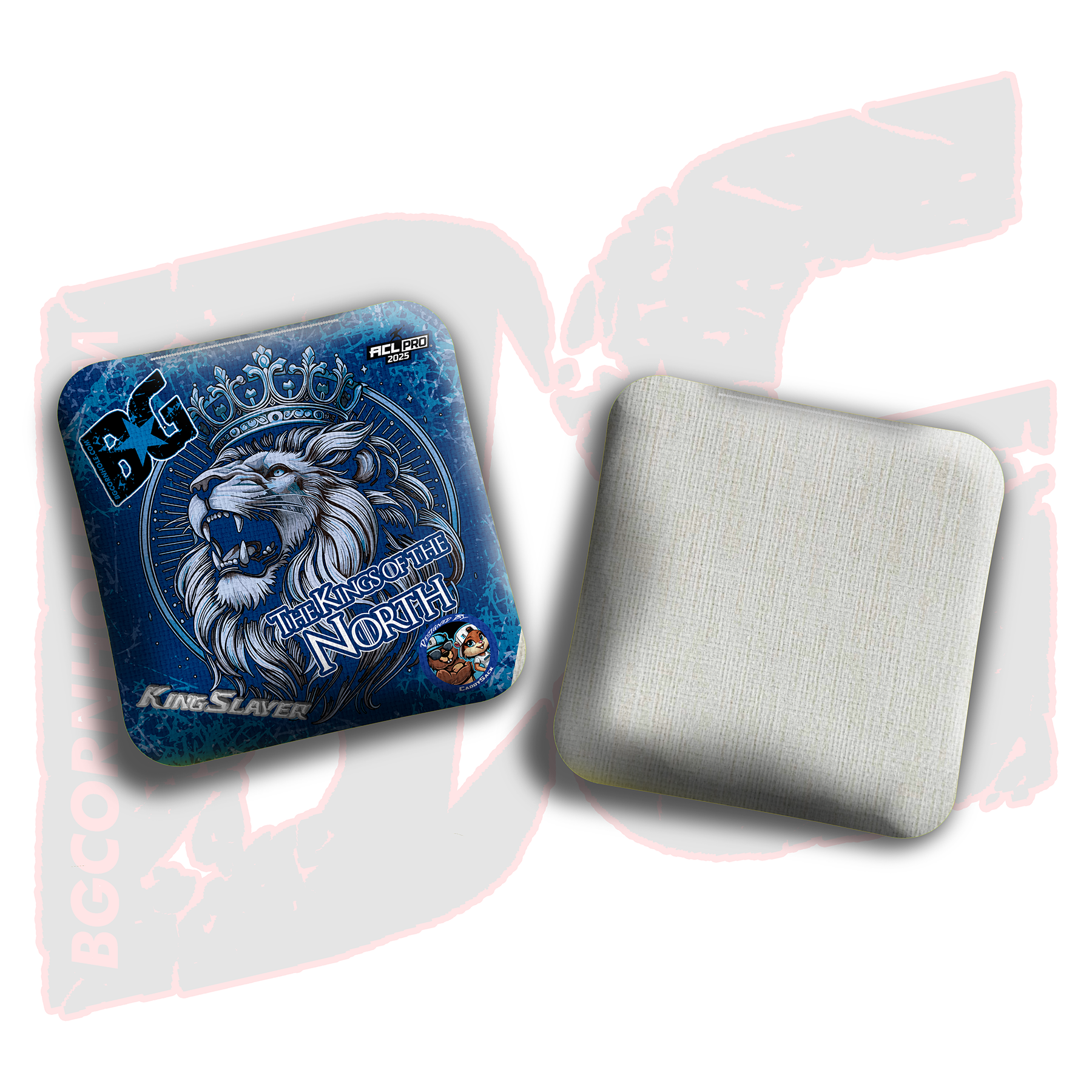 2026 BG Multiple Bag Models "King of the North" - ACL Pro Stamped Cornhole Bags - SET OF 4 BAGS