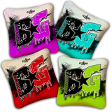 2027 BG Multiple Bag Models "GRUNGE" - ACL Pro Stamped Cornhole Bags - SET OF 4 BAGS