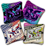 2027 BG Multiple Bag Models "GRUNGE TRACKS" - ACL Pro Stamped Cornhole Bags - SET OF 4 BAGS