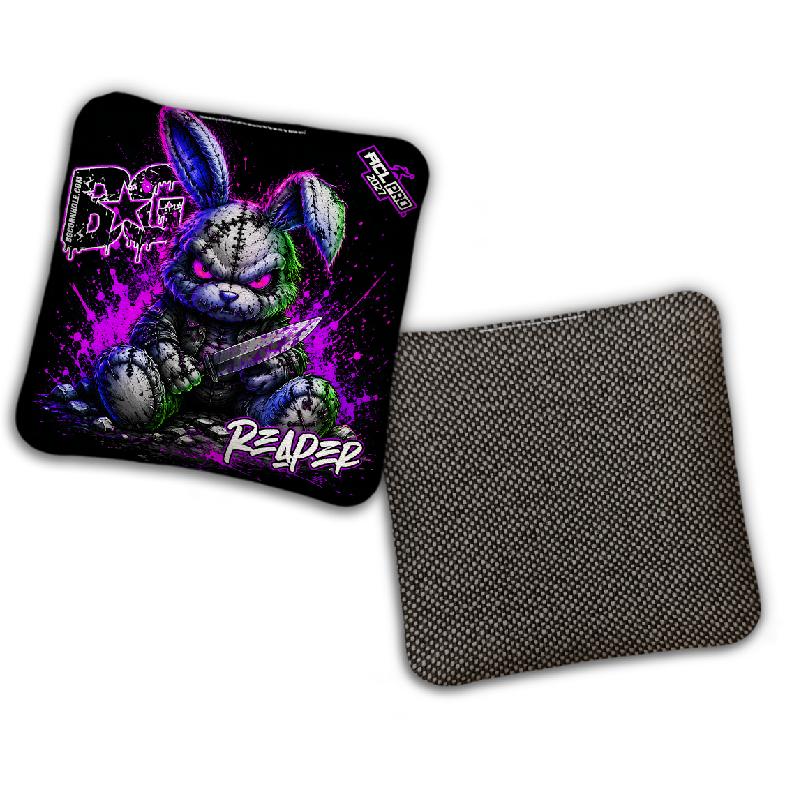 2027 BG Multiple Bag Models "BAD BUNNY" - ACL Pro Stamped Cornhole Bags - SET OF 4 BAGS