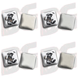 2026 BG Multiple Bag Models "Skeleton Teddy Bear" - ACL Pro Stamped Cornhole Bags - SET OF 4 BAGS