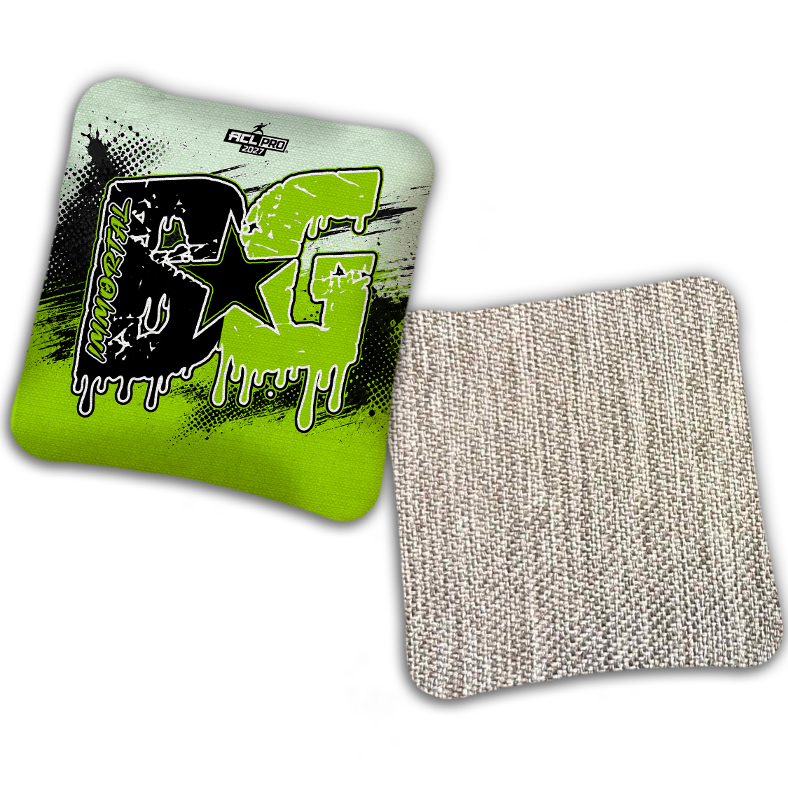 2027 BG Multiple Bag Models "GRUNGE" - ACL Pro Stamped Cornhole Bags - SET OF 4 BAGS