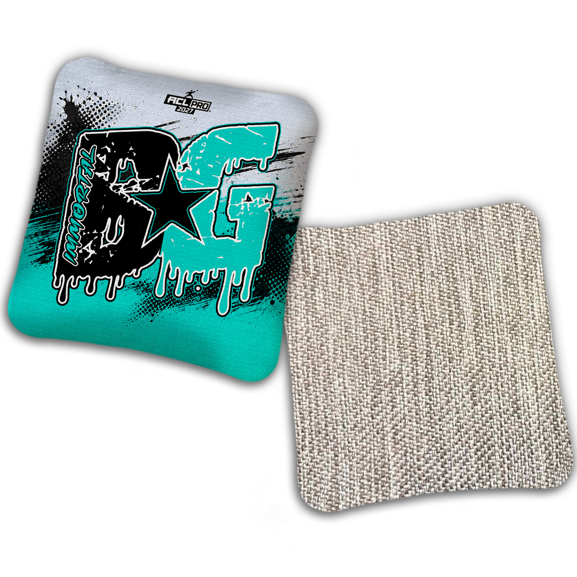 2027 BG Multiple Bag Models "GRUNGE" - ACL Pro Stamped Cornhole Bags - SET OF 4 BAGS