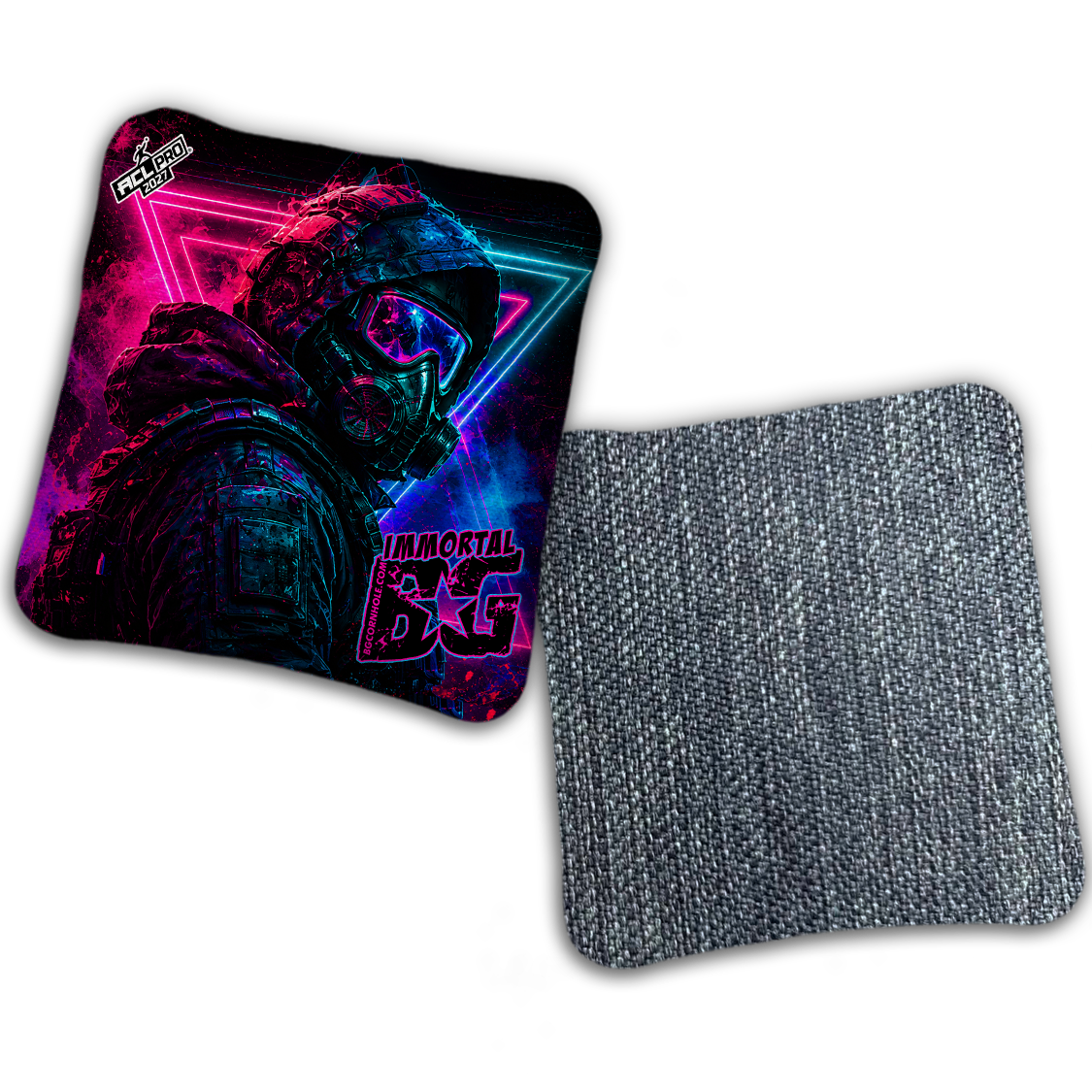 2027 BG Multiple Bag Models "NIGHT PROTOCOL" - ACL Pro Stamped Cornhole Bags - SET OF 4 BAGS