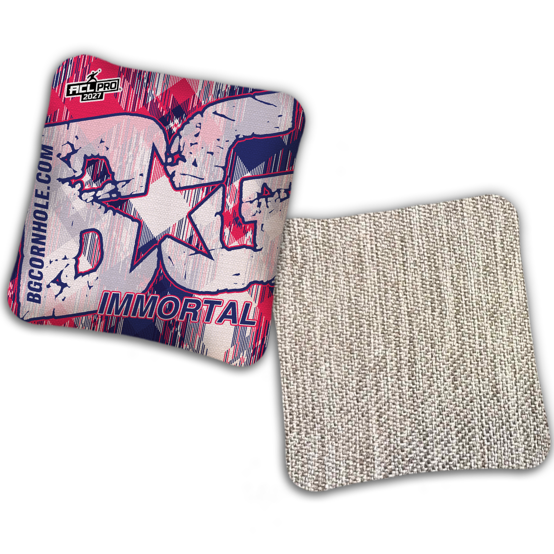 2027 BG Multiple Bag Models "LUMBERJACK GLITCH" - ACL Pro Stamped Cornhole Bags - SET OF 4 BAGS