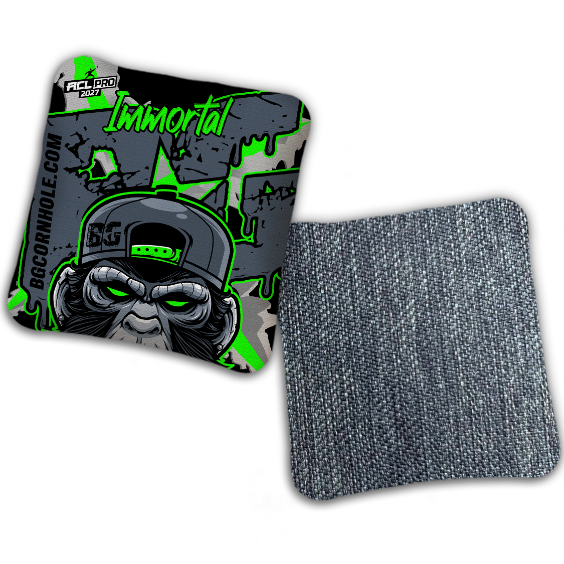 2027 BG Multiple Bag Models "MONKEY BUSINESS" - ACL Pro Stamped Cornhole Bags - SET OF 4 BAGS