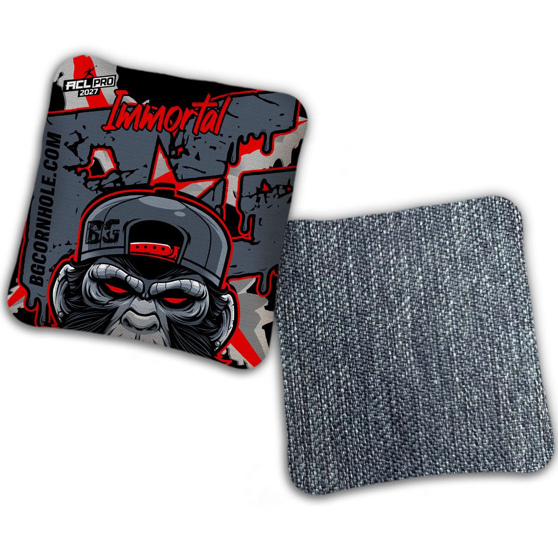 2027 BG Multiple Bag Models "MONKEY BUSINESS" - ACL Pro Stamped Cornhole Bags - SET OF 4 BAGS