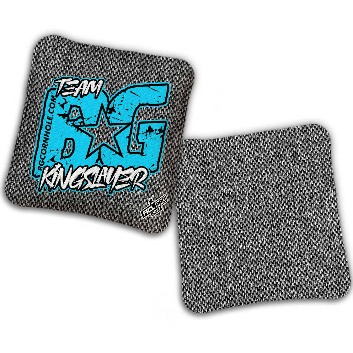 2027 BG KINGSLAYER “ESPN THROWBACK COLORMATCH" - ACL Pro Stamped Cornhole Bags - SET OF 4 BAGS