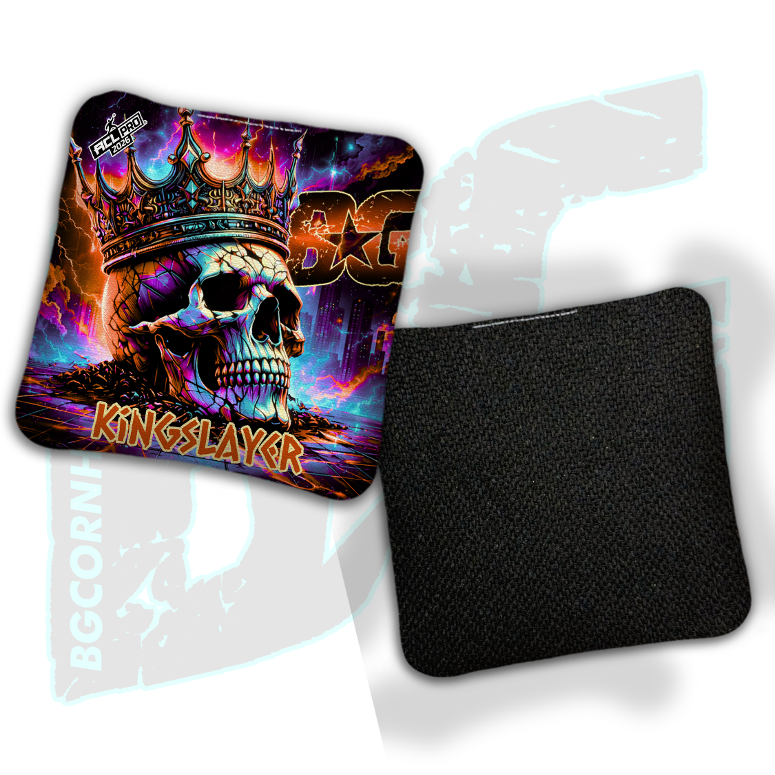 2026 BG Multiple Bag Models "Royal Ruins" - ACL Pro Stamped Cornhole Bags - SET OF 4 BAGS