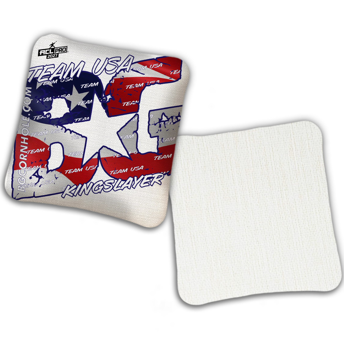 2027 BG Multiple Bag Models "TEAM USA" - ACL Pro Stamped Cornhole Bags - SET OF 4 BAGS