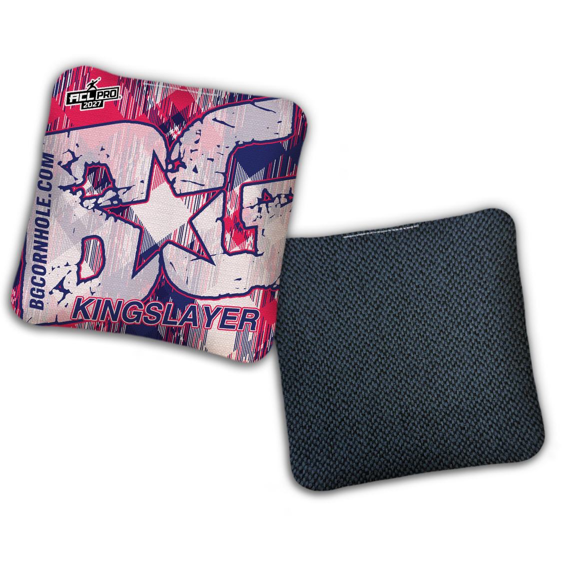 2027 BG Multiple Bag Models "LUMBERJACK GLITCH" - ACL Pro Stamped Cornhole Bags - SET OF 4 BAGS