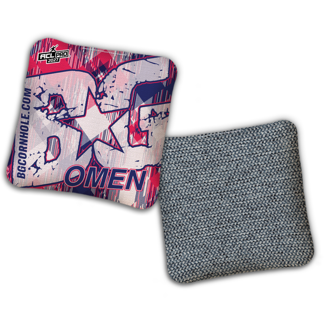 2027 BG Multiple Bag Models "LUMBERJACK GLITCH" - ACL Pro Stamped Cornhole Bags - SET OF 4 BAGS
