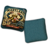 2027 BG Multiple Bag Models "MARYLAND" - ACL Pro Stamped Cornhole Bags - SET OF 4 BAGS