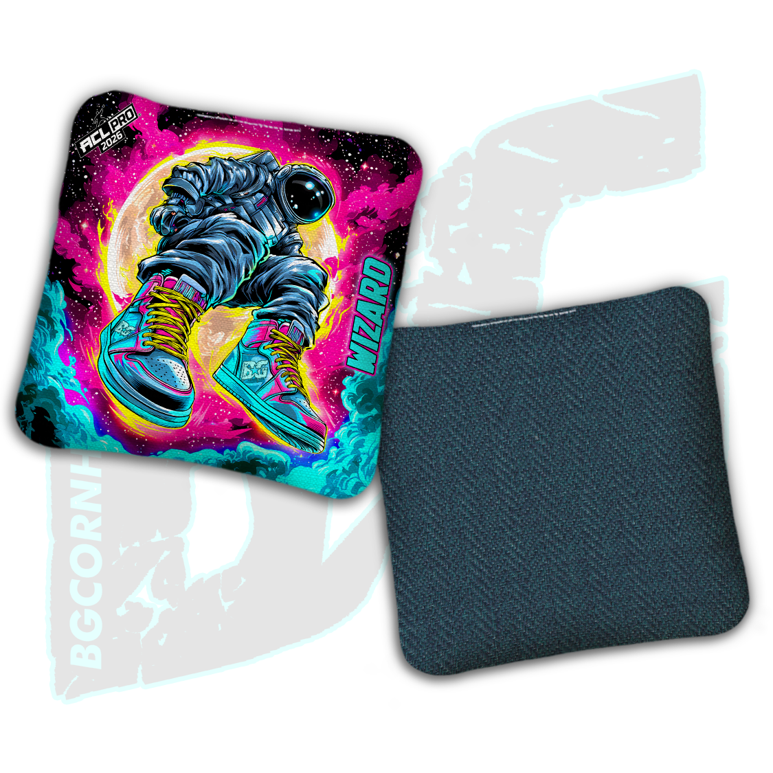 2026 BG Multiple Bag Models "Moonwalk" - ACL Pro Stamped Cornhole Bags - SET OF 4 BAGS