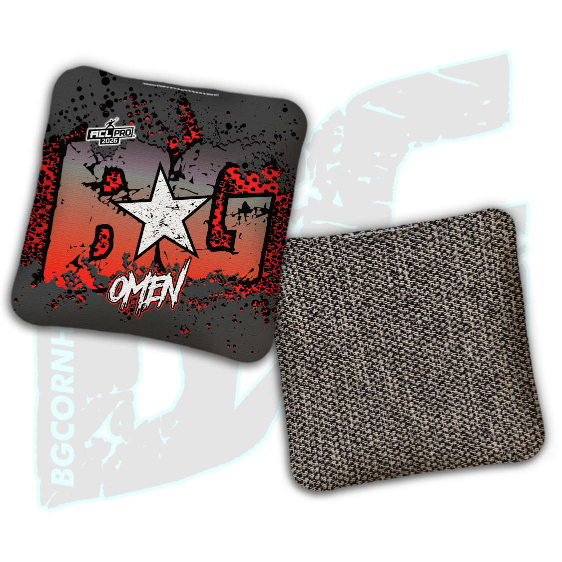 2026 BG Multiple Bag Models "Killer" - ACL Pro Stamped Cornhole Bags - SET OF 4 BAGS