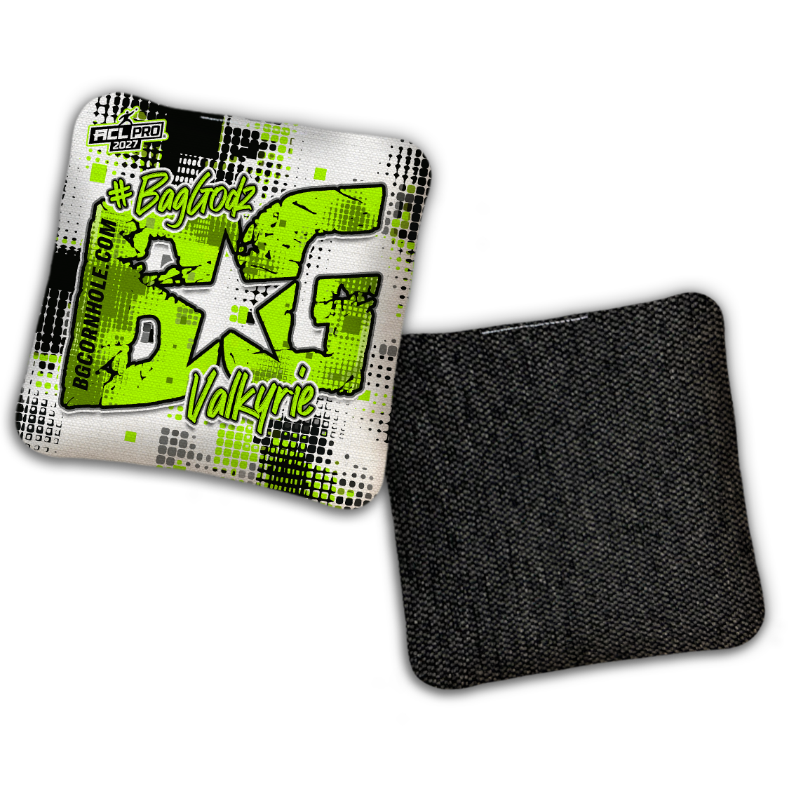 2027 BG Multiple Bag Models "PHANTOM GRID" - ACL Pro Stamped Cornhole Bags - SET OF 4 BAGS