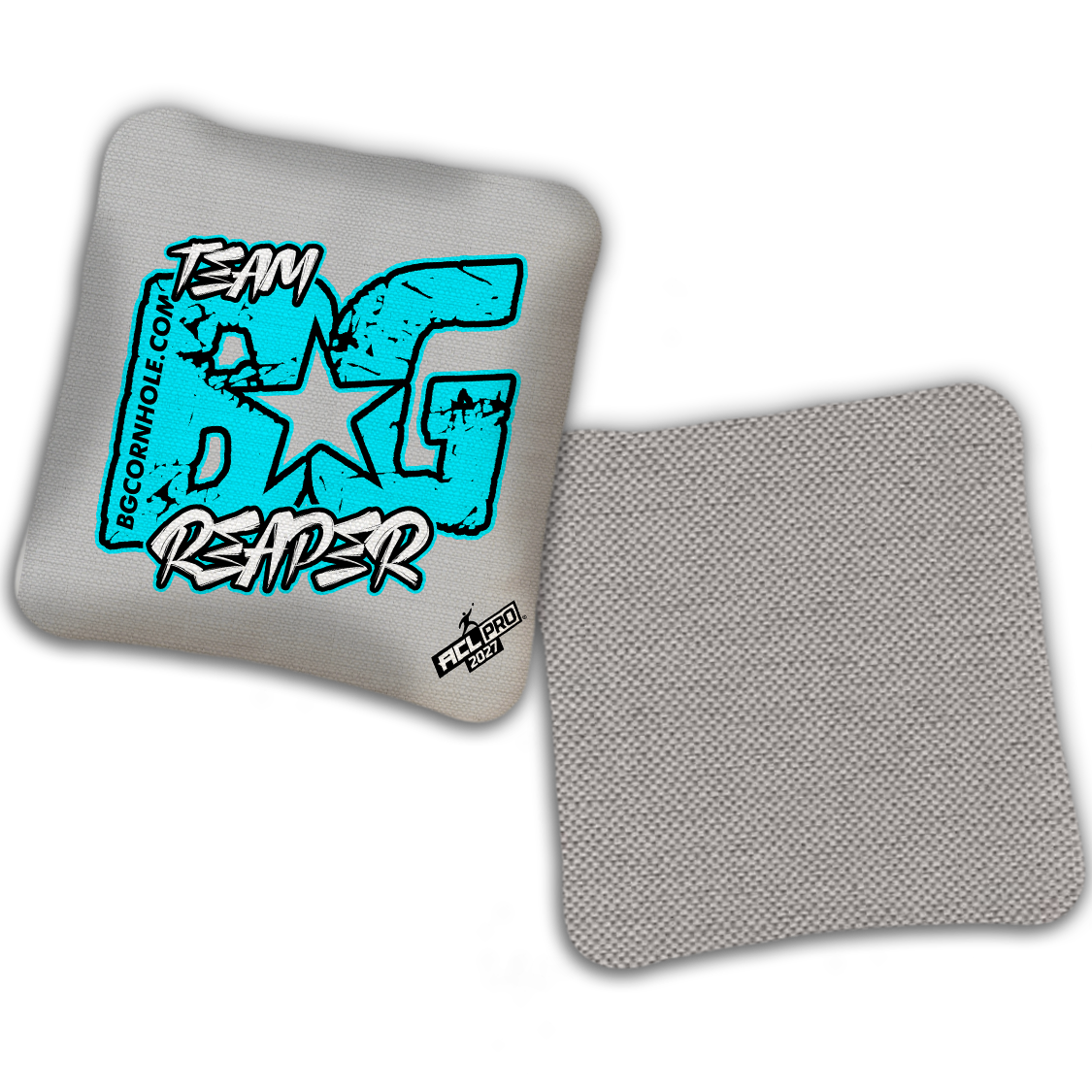 2027 BG REAPER “ESPN THROWBACK COLORMATCH" - ACL Pro Stamped Cornhole Bags - SET OF 4 BAGS
