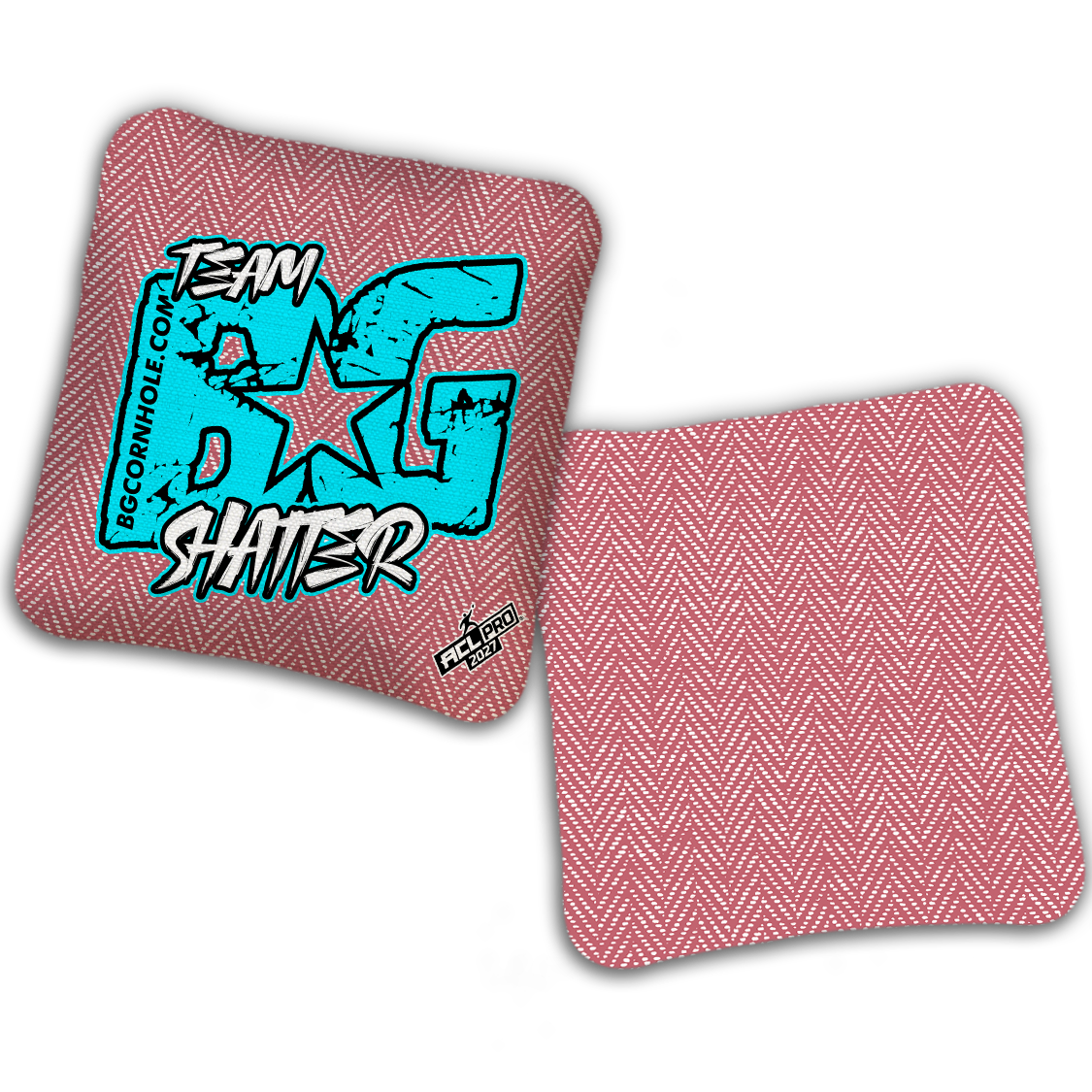 2027 BG SHATTER “ESPN THROWBACK COLORMATCH" - ACL Pro Stamped Cornhole Bags - SET OF 4 BAGS
