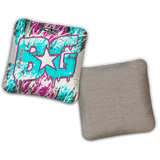 2027 BG Multiple Bag Models "SPLASH ZONE" - ACL Pro Stamped Cornhole Bags - SET OF 4 BAGS