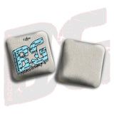 2026 BG Multiple Bag Models "Baby Blue Logo Colormatch" - ACL Pro Stamped Cornhole Bags - SET OF 4 BAGS