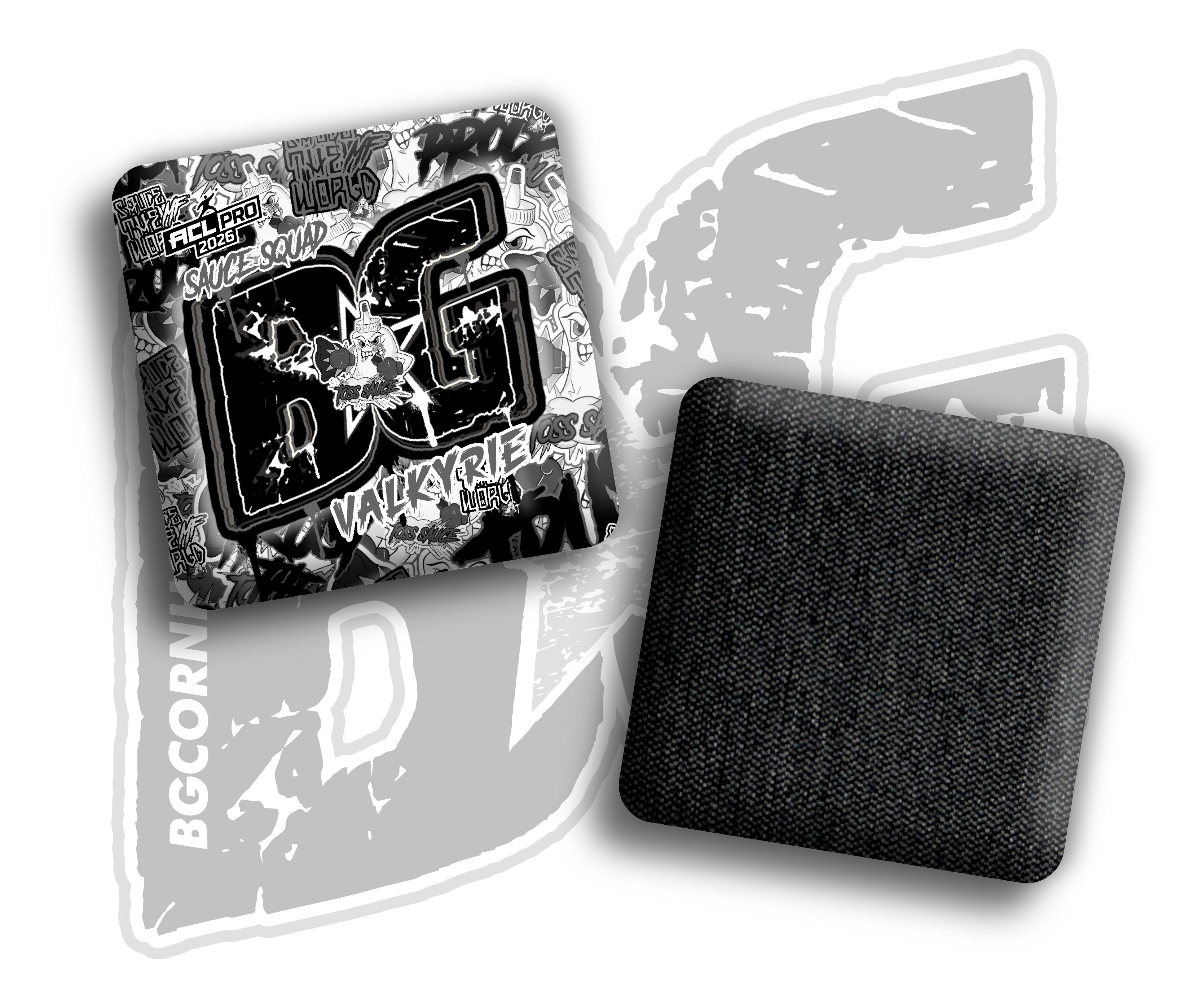 2026 BG Multiple Bag Models "Sticker Rush" Collab - ACL Pro Stamped Cornhole Bags - SET OF 4 BAGS