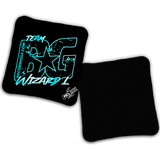 2027 BG Multiple Bag Models "OUTLINED TEAM BG" - ACL Pro Stamped Cornhole Bags - SET OF 4 BAGS