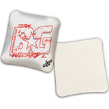 2027 BG Multiple Bag Models "OUTLINED TEAM BG" - ACL Pro Stamped Cornhole Bags - SET OF 4 BAGS