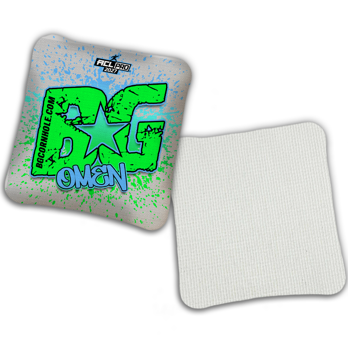 2027 BG Multiple Bag Models "PAINT SPLATTER" - ACL Pro Stamped Cornhole Bags - SET OF 4 BAGS
