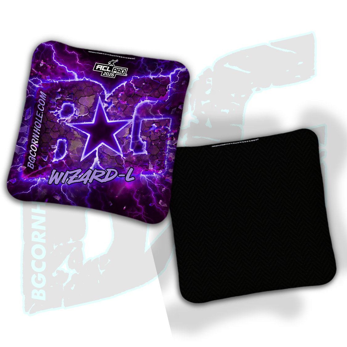 2026 BG Multiple Bag Models "Voltage" - ACL Pro Stamped Cornhole Bags - SET OF 4 BAGS