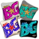 2027 BG Wizard L "Big BG Colormatch" - ACL Pro Stamped Cornhole Bags - SET OF 4 BAGS