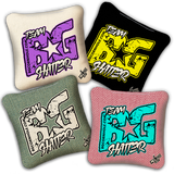 2027 BG SHATTER “ESPN THROWBACK COLORMATCH" - ACL Pro Stamped Cornhole Bags - SET OF 4 BAGS