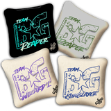 2027 BG Multiple Bag Models "OUTLINED TEAM BG" - ACL Pro Stamped Cornhole Bags - SET OF 4 BAGS