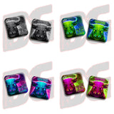 2026 BG Comp Samurai - "Charge" - ACL Comp Stamped Cornhole Bags - SET OF 4 BAGS