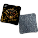 2027 BG Multiple Bag Models "DEAD MANS HAND " - ACL Pro Stamped Cornhole Bags - SET OF 4 BAGS