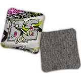 2027 BG Multiple Bag Models "GRUNGE TRACKS" - ACL Pro Stamped Cornhole Bags - SET OF 4 BAGS