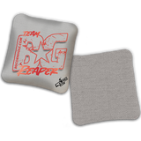 2027 BG Multiple Bag Models "OUTLINED TEAM BG" - ACL Pro Stamped Cornhole Bags - SET OF 4 BAGS