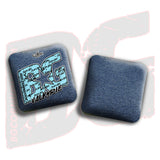 2026 BG Multiple Bag Models "Baby Blue Logo Colormatch" - ACL Pro Stamped Cornhole Bags - SET OF 4 BAGS