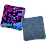2027 BG Multiple Bag Models "GRUNGE TRACKS" - ACL Pro Stamped Cornhole Bags - SET OF 4 BAGS