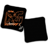 2027 BG Multiple Bag Models "OUTLINED TEAM BG" - ACL Pro Stamped Cornhole Bags - SET OF 4 BAGS